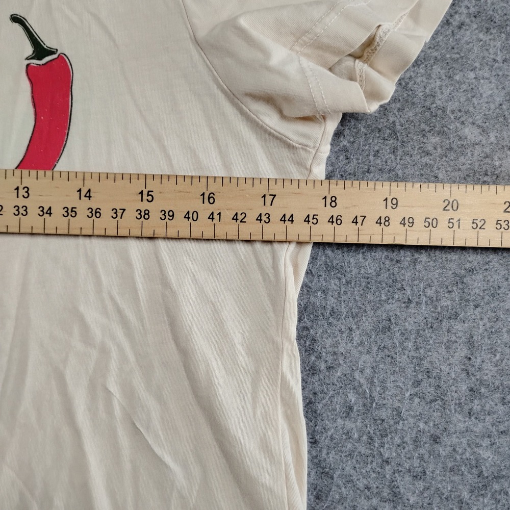 MATE the Label Chillin Chili Pepper Organic Cotton Graphic Tee Cream Womens S - Picture 5 of 8